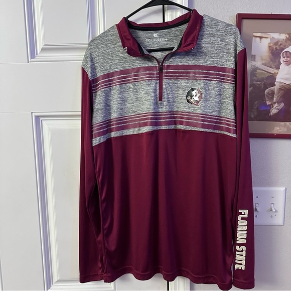 FSU Colosseum Men's Pullover - Picture 2 of 4